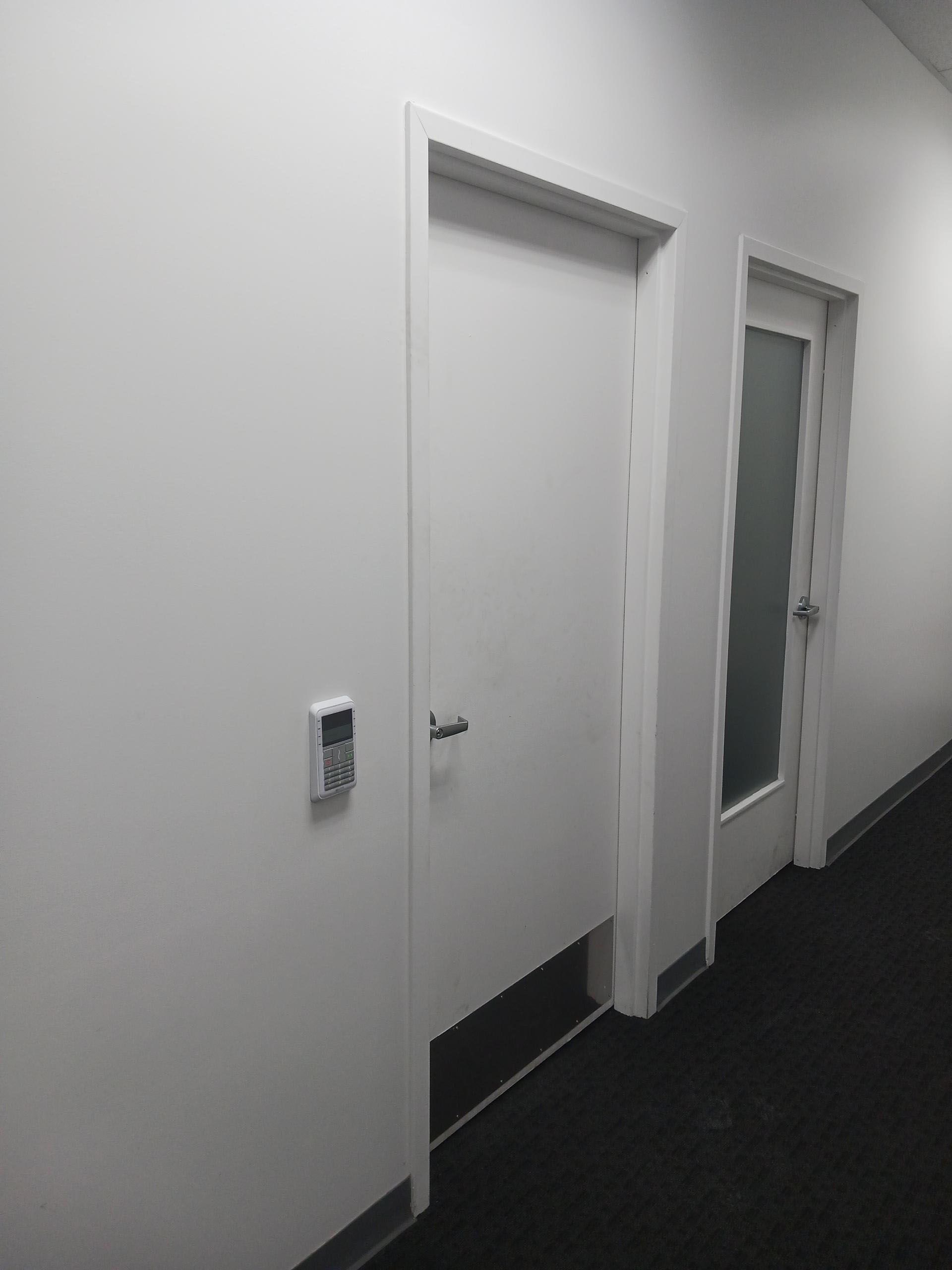 Veritas security devices and cabling installation